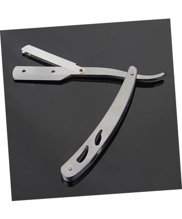 Cabilock 6 PCS Vintage Stainless Steel Razor Holder Set - Classic Shaver & Hairy Knife Stand for Men - Buy Online on SooperMarket.com