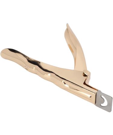 Nail Tip Cutter Nail Tip Clipper Stainless Steel for Salon (Gold) - Buy Online on SooperMarket.com