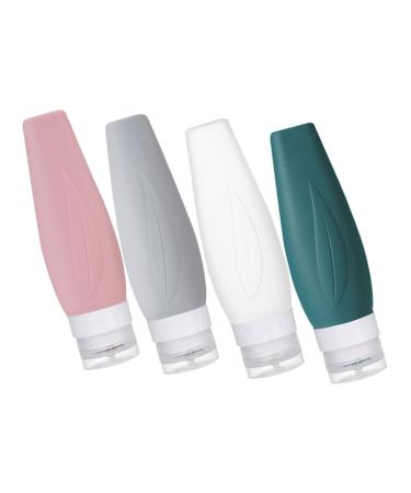 1 Set Bottle Small Silicone Bottles Silicone Squeeze Bottles Multi-function Lotion Bottles Small Cosmetic Bottles Leakproof Travel Bottles Travel Supplies Sub Bottles
