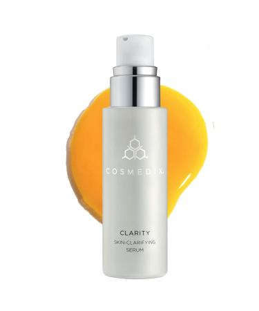 COSMEDIX Clarity Skin-Clarifying Face Serum for Daily Skin Care - Exfoliating Face Wash  Pore Minimizer  Hydrating Face Moisturizer - Retinol Cream  Vitamin A  Salicylic Acid  Aloe Vera  Tea Tree Oil