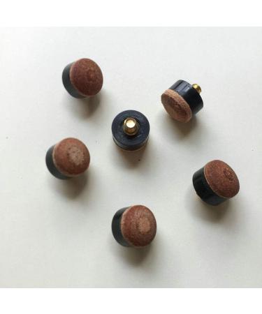 Mollensiuer 13mm Billiard Cue Tips Replacement Kit - 10 Piece Set with Red Pool Stick Tips and Ferrules - Buy Online on SooperMarket.com