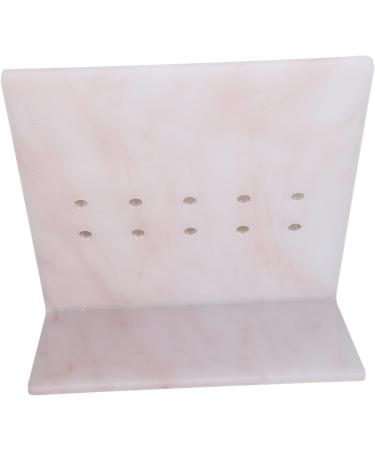 Eyelash Tweezers Holder Tweezers Display Stand Portable Scratch Resistant Lightweight for Home Use (Pink) - Buy Online on SooperMarket.com