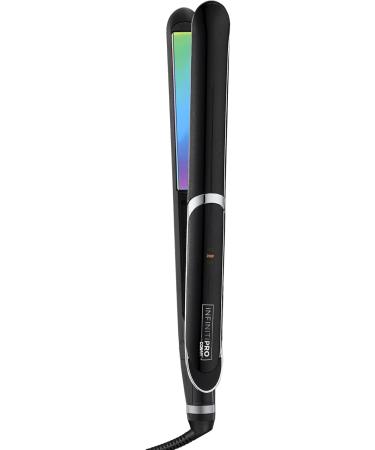 Infiniti Pro by Conair Titanium Flat Iron Rainbow finish 1-inch & CD701GNC Double Ceramic 1" Curling Iron - Buy Online on SooperMarket.com