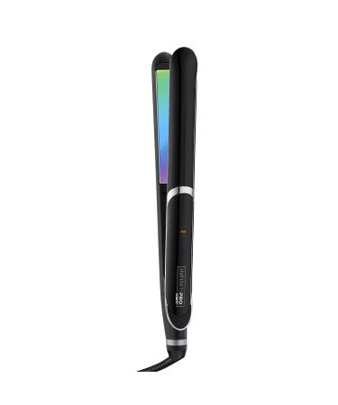 INFINITIPRO BY CONAIR Rainbow Titanium Flat Iron, 1-inch 1 Inch (Pack of 1) FLAT IRON