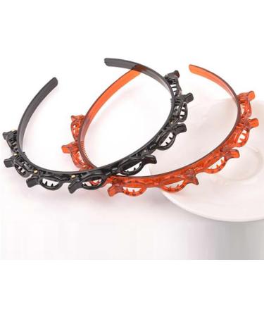 LICHUANUK 2 Piece Hairband Clip Hairpin Double Bangs Double Bangs Hairstyle Double Bangs Double Bangs Hairpin Double Bangs Hairpins - Buy Online on SooperMarket.com