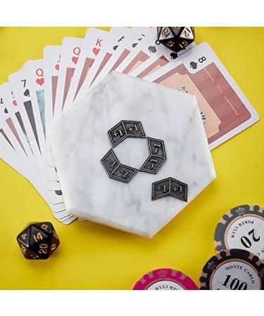 40 Silver Metal Counters Tokens for MTG Card Game - Premium Quality Accessories - Buy Online on SooperMarket.com