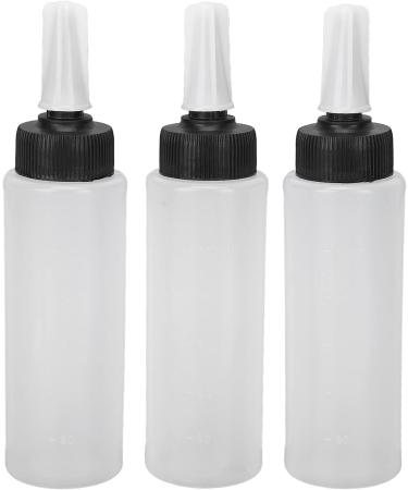 Dioche Hair Color Applicator Bottle Refillable Hair Salon Squeeze Bottle with Cover for Hair Care - Buy Online on SooperMarket.com
