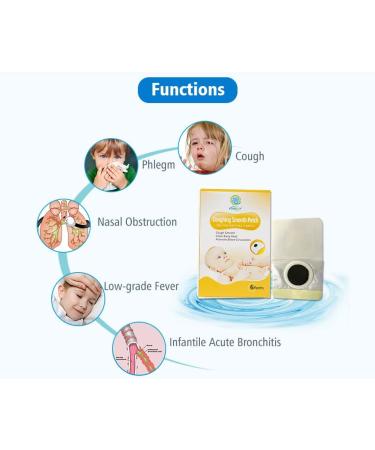 KONGDY Cough Patches Relieves Discomfort Caused by Coughing Honey Sticker for Adult Child (6) - Buy Online on SooperMarket.com