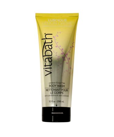 Vitabath Luscious Lemon Creme Body Wash for Unisex - 10 oz Body Wash