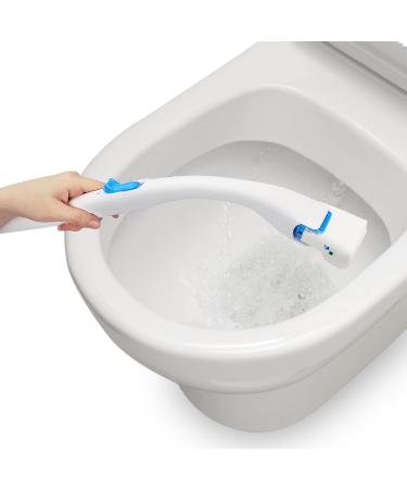 Disposable Toilet Bowl Brush Toilet Cleaning System Toilet Cleaning System Starter Kit Replaceable Concentrated Detergent Head Bathroom Disinfecting Toiletwand - Buy Online on SooperMarket.com