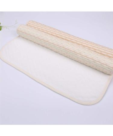 Yworld Cotton Bamboo Changing Pad - Breathable Waterproof Liners, Washable & Reusable - Brown - Buy Online on SooperMarket.com