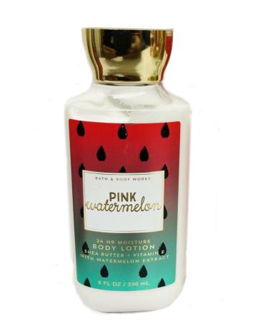 Bath and Body Works Pink Watermelon Body Lotion 8 Ounce