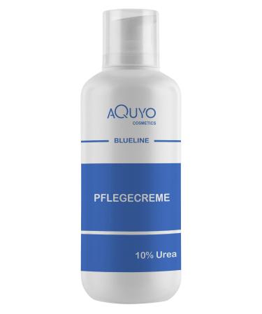 Blueline 10% urea cream for very dry skin (500ml donor) |Body cream in psoriasis or neurodermatitis care cream for itching skin care for blemishes and rash 500 ml (1 Pack)
