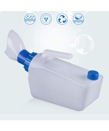 Portable Pee Plastic Pee Container Ms Urinal Home Care Urine Collection Containers Emergency Urinal Unisex 2000ml 1000ML - Buy Online on SooperMarket.com