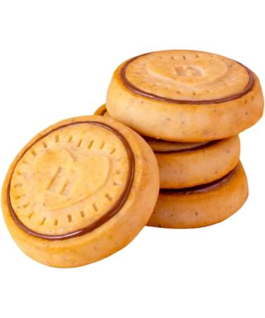 Classic Nutella Biscuits with Hazelnut and cocoa cream heart biscuits to share with those you love 304g in resealable bags (2 packs) - Buy Online on SooperMarket.com
