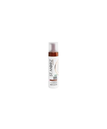 St Moriz Advanced Colour Correcting Tanning Mousse with Hyaluronic Acid & Vitamin B5  Fast Drying Vegan Fake Tan  Medium (200ml)