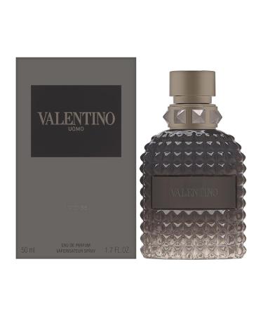 Valentino Uomo Intense for Men - Edp Spray 1.7 Fl. Oz Multicolor Orange Vanilla 1.7 Fl Oz (Pack of 1)
