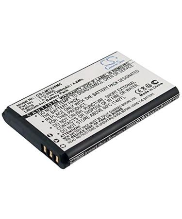 1200mAh Battery Replacement for Polaroid DVG-720E RL-6C (3.7V)