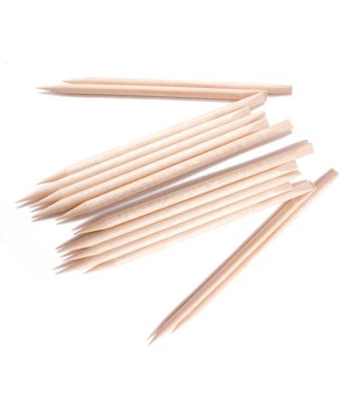 Wooden Orange Sticks Nail Cuticle Stick for Pusher Remover Manicure Art Pedicure Pedicure Tools 100PCS Beauty tools - Buy Online on SooperMarket.com
