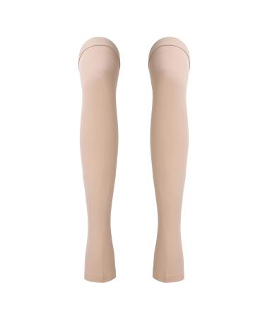 Women Thigh Socks High Compression Thigh Socks Open Toe Comfortable for Woman for Outside(XL)