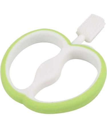 Baby Toothbrush Silicone Oral Care Fruit Shape Teeth Cleaner Toothbrush Children Kid for Baby Infants(green) - Buy Online on SooperMarket.com