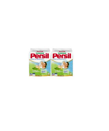 Persil sensitive megaperls 32 WL (2 x 16 wash loads) detergent for allergy sufferers with soothing aloe vera for sensitive skin effectively from 20 C to 95 C Ecarf-certified 1.12 kg (2 pack)