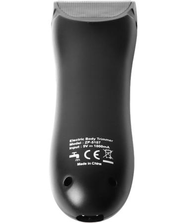 Men's Body Hair Trimmer Waterproof Electric Body Hair Trimmer Adjustable Ceramic Cutting Heads for Private - Buy Online on SooperMarket.com