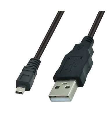 Replacement USB Camera Transfer Data Sync Cable Cord for Sony Cybershot Camera DSC-H300 DSC-W800 DSC-W370 DSC-H200, Panasonic Lumix Camera DMC-G7 DMC-S5 DMC-ZS25 DMC-TZ35