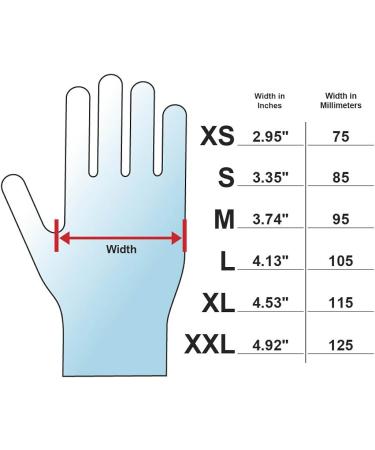 Adenna SHD Shadow 6 mil Powder-Free Nitrile Exam Gloves - Black Medium (Pack of 100) - Buy Online on SooperMarket.com