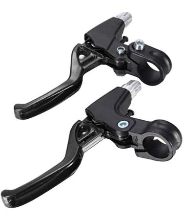 Premium Aluminum Alloy Bicycle Brake Levers - 2pcs Anti-Skid Handles for Mountain, Road, BMX Bikes - 4 Finger Design - Non-Slip Grip - 2.2cm Diameter - Buy Online on SooperMarket.com