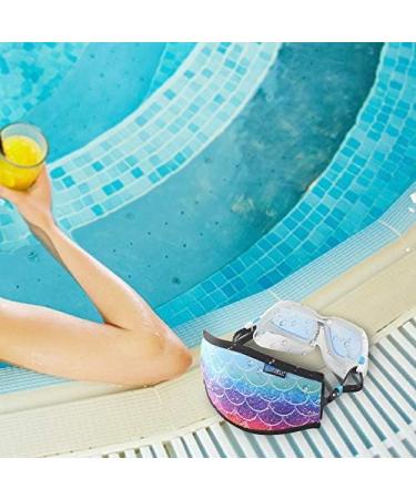 Bluecell 2pcs Ocean Pattern Neoprene Diving Mask Strap Cover Fish-Scale Protector - Buy Online on SooperMarket.com