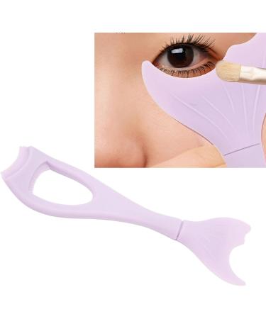 Silicone Stencils Wing Tips Silicone Mascara Shield Reusable Purple Multifunctional Makeup Tool for Women - Buy Online on SooperMarket.com