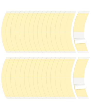 Vlasy 120 Pieces Wig Tape Double Sided Toupee Tape Waterproof Invisible Hair Tape Lace Tape for Wigs High Adhesive Wig Tape for Lace Front Wigs Full-cap Wigs Toupee Hair Extensions