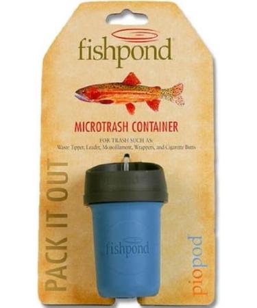 Fishpond PIOPOD Microtrash Container - Pack It Out Streamside Waste Container Blue - Buy Online on SooperMarket.com