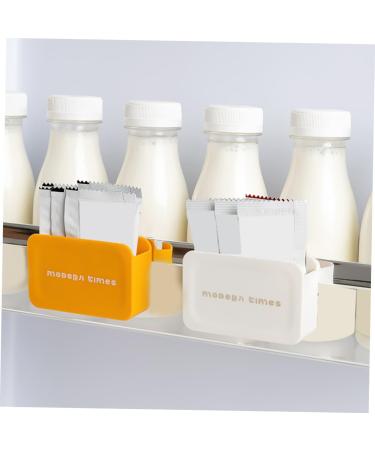 CIYODO 2pcs Box Storage Box Mini Refrigerator Office Supplies Side Food Fridge Side Door Holder It Can Move - Buy Online on SooperMarket.com