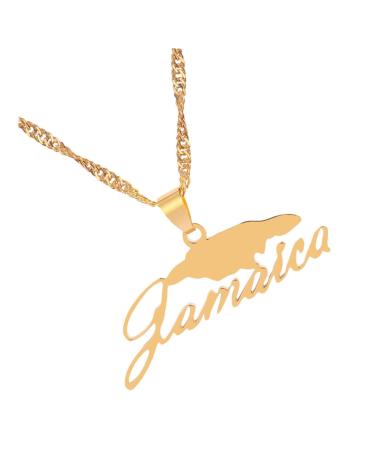 PRETYZOOM 1pc Map English Alphabet Necklace Neck Pendant Versatile Necklace Personality Decorate Alloy