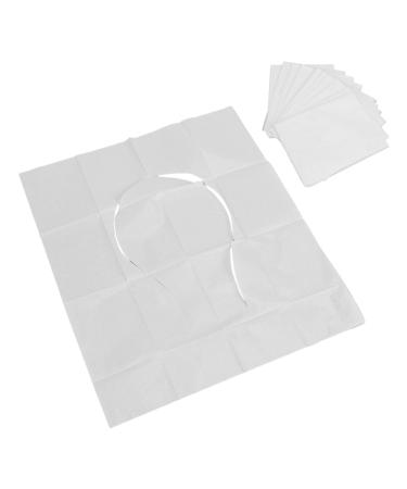 50Pcs Disposable Toilet Covers Elder for Elderly Pregnant Women Travel Soluble Water Toilet Mat Bag for Traveling Raised Toilet Seats