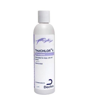 DechraTopical TrizCHLOR 4 Shampoo for Dogs, Cats & Horses (16oz), Model Number: 1810123