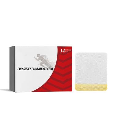 Acupoint Pressure Stimulation Patch 14pcs Box Relieves Dizziness and Discomfort Navel Patch Body and Mind Health Care
