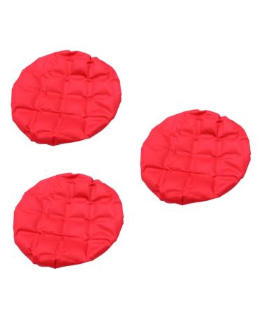 Angoily 3pcs Thermal Heated Red Steamer for Heat Micro Durable Styling Size 1x3pcs Redx3pcs