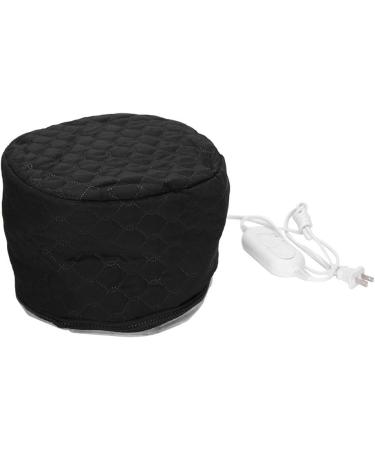KUIKUI Electric Heating Hat for Hair Care - Adjustable Hot Oil Treatment Hat with Intelligent Temperature Control Prevents Scalding - Buy Online on SooperMarket.com