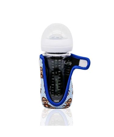 Neoprene Glass Baby Bottle Sleeve Covers for 8 oz Philips Avent - Set of 3 Panda Koala Monkey | Adjustable, Heat/Cold Retention, Non-Slip Grip - Buy Online on SooperMarket.com