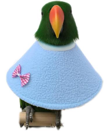 NashaFeiLi Pet Collar Elizabethan Bird Collar Parrot Recovery Collar for Sun Conures Macaws Love Birds (L Blue) L Blue - Buy Online on SooperMarket.com