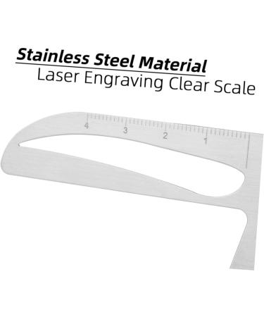 NOLITOY Number Mold Makeup Tools Eyebrow Line Rulers Eyebrow Ruler Portable Spirit Level Girl - Buy Online on SooperMarket.com