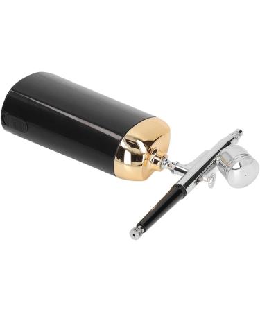 Cordless Handheld Oxygen Facial Portable Airbrush Fine Atomization USB Charging Multifunctional for Facial Beauty Art Painting Cake Decorating (Black) - Buy Online on SooperMarket.com