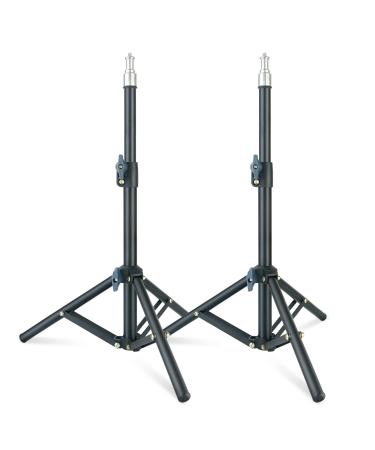 LINCO Lincostore Zenith 30 Inch Mini Light Stand Set of Two Photography Back Light Stands for Relfectors, Softboxes, Lights, Umbrellas, Backgrounds