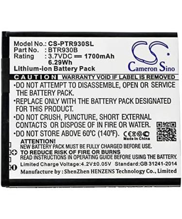 Replacement Battery for Pantech ADR930L Perception 4G & Premia V - 1700mAh/3.7V (BRT52AB BTR930B - Buy Online on SooperMarket.com