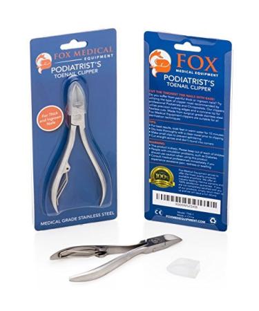 Medical-Grade Toenail Clippers | Podiatrist's Nippers for Thick & Ingrown Nails - Buy Online on SooperMarket.com