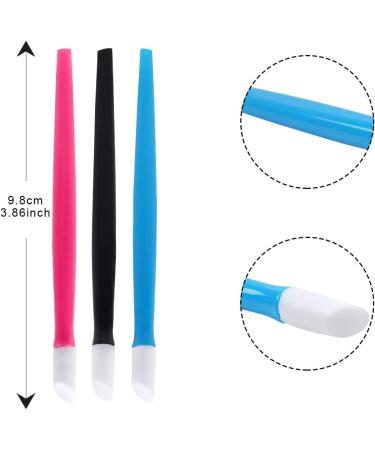 KELYDI 6pcs Rubber Tipped Nail Cuticle Pusher Set - Nail Art Manicure Tools for Men and Women - Buy Online on SooperMarket.com