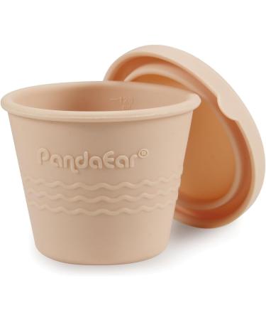 Pandaear 12-Piece Silicone Baby Food Storage Set | 4 oz Porridge Freezing Containers with Airtight Lids - Ideal for Complementary Baby Food - Buy Online on SooperMarket.com